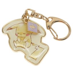 【キーホルダー】【N】ポケットモンスター イニシャルメタルキーホルダー ピカチュウ アルファベット【N】【ポケモン】