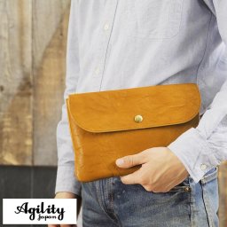 AGILITY 3wayミニクラッチバッグ 栃木シボリ ポピエール