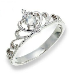 プラチナ プラチナ900 pt900 ピンキーリング ダイヤモンド リング 0.15ct ティアラ 冠 指輪 リング 小指 ファランジリング ミディリング 婚約指輪 ring 刻印 レディース ジュエリー アクセサリー  プレゼント ギフト 人気 おすすめ 送料無料