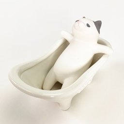 ねむねむアニマルズ 加湿器 バスタブ加湿器 ゆず 猫 ネコ ルーム用品 インテリア ウィンター