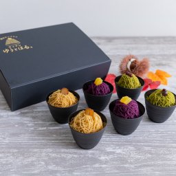 絹糸モンブラン キッチンゆうとはる 絹糸モンブラン団子 桜 3種計6個入 モンブラン 冷凍 スイーツ 個包装 おやつ デザート