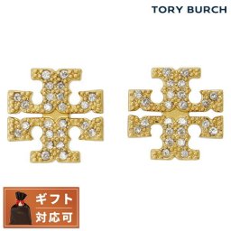 トリーバーチ ブランド ピアス レディース Tory Burch 53423-783 キラ パヴェ スタッズ ダブルT ロゴ ゴールド アクセサリー Kira Pave Stud おしゃれ ギフト