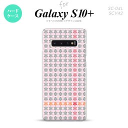 SC-04L SCV42 Galaxy S10+ スマホケース ハードケース 花十時 ピンク 紫 メンズ レディース nk-s10p-1353