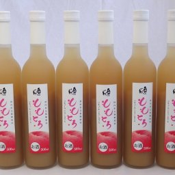 完熟桃のとろとろ感が口いっぱいに広がる桃リキュール ももとろ 500ml×6本