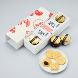 【新感覚】クリームチーズとあんバターのディップせんべい