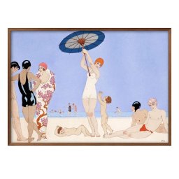 ジョルジュ バルビエ オーリドプレート A3 サイズ ポスター アート おしゃれ 絵画 インテリア 北欧 イラスト マット紙 艶消し アートパネル 額 フレーム デザイン 壁掛け ギフト 新築祝い ディスプレイ 引越し祝い　新生活　空間デザイン 