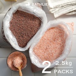 入浴剤 魔法のバスソルト箱入り2.5kg×2 ヒマラヤ岩塩 【合計5kg ミネラル 半身浴 温泉 硫黄 プチギフト ギフト プレゼント 女性 塩 入浴剤 ギフト お世話になりました】
