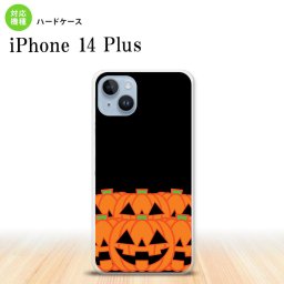 iPhone14 plsu iPhone14 plsu スマホケース 背面ケース ハードケース ハロウィン カボチャ オレンジ 2022年 10月発売 nk-i14pl-403