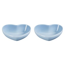 ル･クルーゼ ハート･ディッシュ(S)(2個入) コースタルブルー ／皿・プレート 食器 キッチン用品 結婚祝い プレゼント ギフト 結婚内祝い お返し おしゃれ 友達 メッセージ のし 職場 ハイセンス 人気 出産祝い 出産内祝い 送料無料 2026 送料無料 ギフト プレゼント プチギフト 内祝い 快気祝い 出産祝い 結婚祝い 引出物 新築祝い お返し
