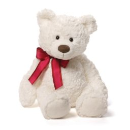 ガンド GUND パイパーベア 4057330 テディベア ホワイト リボン 熊 くま ベアー ぬいぐるみ 人形 子供 キッズ ベビー プレゼント ギフト 新品