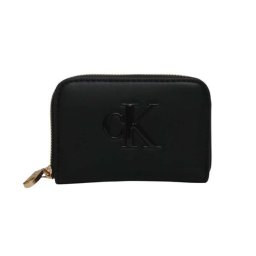 カルバンクライン CALVIN KLEIN 二つ折り財布 BOLD CK MEDIUM ZIP AROUND WALLET lv04f1154g-ub1 ブラック BLACK