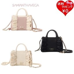 【ラッピング無料】 サマンサベガ Samantha Vega ショルダーバッグ フリル リボン レディース ブランド 正規品 新品 ギフト プレゼント 人気 おすすめ 誕生日 記念日 クリスマス 送料無料 svg521139