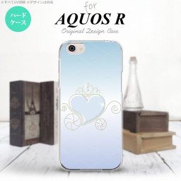 【SH03J】【スマホケース/スマホカバー】【アクオス R】SH03J スマホケース AQUOS R SH-03J カバー アクオス R ハート(F) 青 nk-sh03j-319【メール便送料無料】