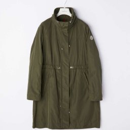 モンクレール MONCLER 1C70900 C0276 コート レディース アウター MALACHITE マラカイト ジャケット スプリングコート フード 818 フーテッド ジップアップ カーキ 3 4 5