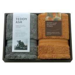 TEDDY ASH〈テディアッシュ〉 もふもふタッチ フェイスタオル2P ／タオル 日用品・ヘルスケア お中元 御中元 ギフト 夏ギフト 暑中見舞 残暑見舞 時期 いつ お礼 お返し グルメ のし お盆 初盆 新盆 お供 御供 ギフト 2026 送料無料 ギフト プレゼント プチギフト 内祝い 快気祝い 出産祝い 結婚祝い 引出物 新築祝い お返し