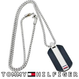 TOMMY HILFIGER トミーヒルフィガー ペンダント ネックレス 2790317 メンズ ネイビー 海外正規 無料ラッピング可