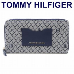 トミーヒルフィガー TOMMY HILFIGER 財布 メンズ 長財布 レディース ロゴ TH-69J5997-410 ブランド 人気