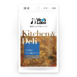 ベッツラボ Vet's Labo キッチン＆デリ Kitchen＆Deli 犬用 ラム肉のキーマ風リゾット 80g 国産 日本製 無添加 トッピング 手作り補助