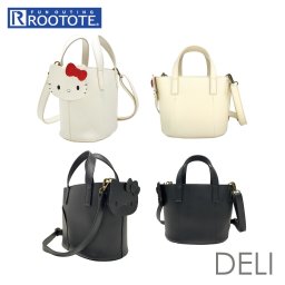 ルートート トートバッグ ROOTOTE 8364 通販 IP.デリ2way.ハローキティ-A キティ ショルダーバッグ トートバック フェイクレザー 合皮 ショルダーバック キッズ 子供 子ども レディース 2way おしゃれ かわいい バッグ バック