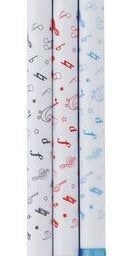 ツインペン　3色セット♪　※お取り寄せ商品 引き出物 記念品  【音楽雑貨 音符・ピアノモチーフ】ト音記号 ピアノ雑貨ｃ
