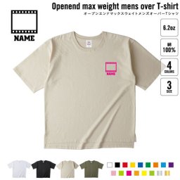 TV業界3 名入れオーバーサイズTシャツ ビッグシルエット ゆったり イージーフィット ワイドフィット メンズ サイジング    ディレクター アシスタント 照明