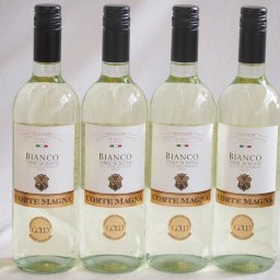 4本セット(イタリア金賞白ワイン コルテマーニャ ビアンコ テッレ シチリアーネ) 750ml×4本