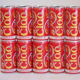 飲みきりイタリアワイン缶10本セット(チャオ サングリア やや甘口微発泡赤ワイン) 200ml×10本