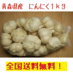 青森県産 にんにく 1kg 訳あり S～2Lサイズ