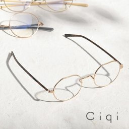 Ciqi シキ MIKK PCメガネ 度なし 約40％ブルーライトカット