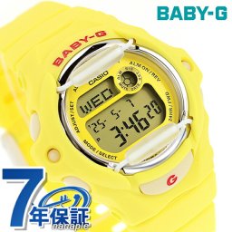 ベビーg ベビージー Baby-G クォーツ 電池式 BG-169CH-9 ベーシック レディース 腕時計 ブランド カシオ casio デジタル イエロー