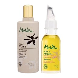 メルヴィータ ビオオイル オイル 2種セット アルガンオイル＋ローズ 125ml＋50  |  Melvita  フェイスオイル 美容グッズ コスメ化粧品 誕生日 クリスマス ホワイトデー 結婚記念日 ウエディングギフト 母の日 送別会 バレンタインデー 女性 彼女 妻奥さん 母お母さん 女友達