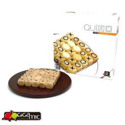 Gigamic ボードゲーム 大人 海外 木製スライド 五目並べゲーム クイキシオ ミニ QUIXO mini