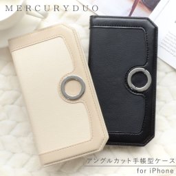 ラッピング無料 送料無料 【 MERCURYDUO マーキュリーデュオ 正規品 アングルカット 手帳型 ケース 】 iPhone17 ケース iPhone16 ケース iPhone15 ケース かわいい 可愛い おしゃれ ケース 手帳型 ブランド スマホケース mercury duo マーキュリー デュオ