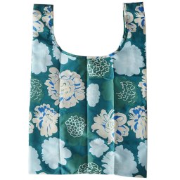 マリメッコ Marimekko バッグ エコバッグ 買い物袋 SMARTBAG Pieni Pioni ピエニ ピオニー グリーン×ブルー 48570 667 北欧雑貨 北欧デザインネコポス 送別会 誕生日 お中元 結婚祝い 結婚式 彼女 娘 妻 女性 ギフト 高級 父の日 母の日 ホワイトデー