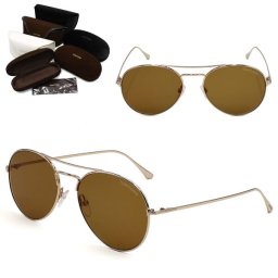 トムフォード サングラス TOM FORD FT0551/S 28E 55 TF0551 ゴールド ブラウン ノーズパッド メンズ レディース ユニセックス