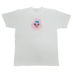 おぱんちゅうさぎ Tシャツ カオ  ホワイト L
