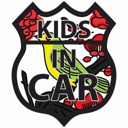 KIDS IN CAR ステッカー 花札柄 梅に鴬 ルート66 カーステッカー シール sticker 安全対策 あおり運転 かっこいい おしゃれ かわいい 車ステッカー ステッカー 車 サインステッカー ドライブ 防水 屋外 屋内 カーサイン