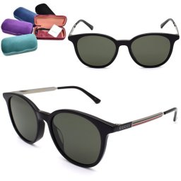 グッチ サングラス GUCCI GG0830SK-001 サングラス アジアンフィット メンズ レディース ユニセックス ブラック グレー