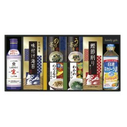 【送料無料・包装無料・のし無料】キッコーマン生しょうゆ&和食詰合せ NBL-40K(A3) ギフト 敬老の日 入学祝い 卒業祝い 就職祝い 結婚祝い 誕生日 出産祝い 引越祝い 香典返し 新盆 初盆 御礼 お中元 内祝い 快気祝い ご挨拶 志 法事