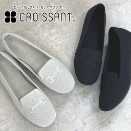 パンプス ローヒール 痛くない 洗える 軽い 軽量 走れる 歩きやすい フラット ソール ぺたんこ 黒 クロワッサン CROISSANT 携帯 授業参観 クッション やわらかい おしゃれ レディース cr0562
