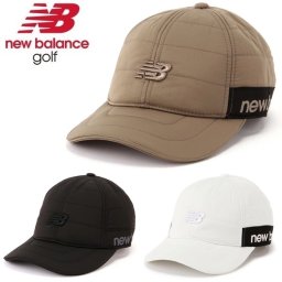 ニューバランス ゴルフ 中綿 キャップ QUILTED SIX PANELS (UNISEX) new balance Golf 012-5287011 お誕生日祝い お祝い 記念品 お父さん 父の日 彼氏 男性 30代 40代 50代 60代 母の日 お母さん 還暦祝い 敬老の日 彼女 人気プレゼント プレゼント
