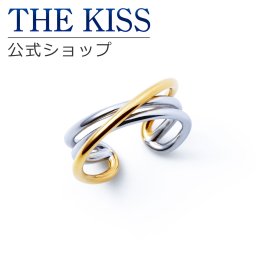 【ラッピング無料】THE KISS 公式ショップ 金属アレルギー対応 サージカルステンレス ペア イヤカフ イヤーカフ レディース メンズ 単品 アクセサリー カップル 人気 ジュエリーブランド TEC2002SUS-YE アニバーサリー