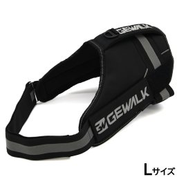 ジウォーク GEWALK ドッグハーネス ワイルド エクスプローラー コーデュラ エコ L ブラック