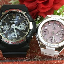 カシオ 恋人たちのGショック ペアウォッチ G-SHOCK BABY-G GAW-100-1AJF MSG-W100-7A3JF 電波ソーラー 送料無料 国内正規品 記念日 誕生日 プレゼント お揃い ブラック 黒 ホワイト 白 クリスマス お祝い 結婚 婚約 20代 30代 40代 50代 カップル 夫婦