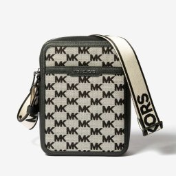 マイケルコース MICHAEL KORS Cooper Logo Jacquard Flight Bag クーパー ロゴ ジャカード フライト バッグ 37S4LPCM5J BK メンズ
