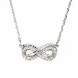 スワロフスキー　SWAROVSKI　ネックレス　5687265　Hyperbola　ハイパーボラ　ペンダント　インフィニティ　ロジウムトーン　クリアクリスタル