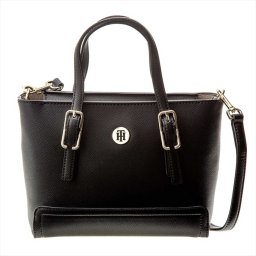 トミーヒルフィガー TOMMY HILFIGER バッグ ハンドバッグ トートバック ショルダーバッグ AW0AW07932 BDS ブラック