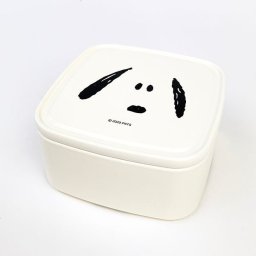 スヌーピー SNOOPY パックランチS フェイススヌーピー お弁当箱 ランチパック 白 グッズ