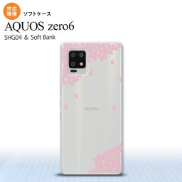 SHG04 SHG04 ZERO6 AQUOS zero6 スマホケース ソフトケース 桜 ピンク メンズ レディース nk-zero6-tp1422