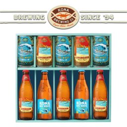 ハワイのビール コナビール KONA BREWING 飲み比べ 10本 セット 355ml 缶 瓶 ビール ギフト プレゼント ハワイ お酒 アメリカ クラフト ゴールデンエール ラガー ビッグウェーブ ロングボード